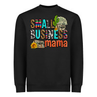 Black small business mama Heavyweight Sweatshirt - AdoDesignShop