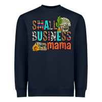 Navy small business mama Heavyweight Sweatshirt - AdoDesignShop