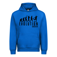 Cobalt soccer evolution Urban Hoodie - linhVisuals