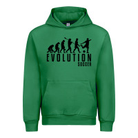 Emerald soccer evolution Urban Hoodie - linhVisuals