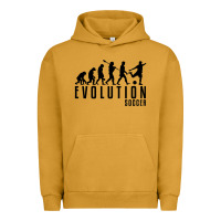 Pigment Peanut Butter soccer evolution Urban Hoodie - linhVisuals