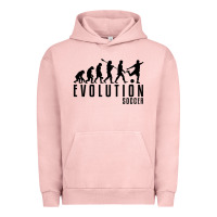 Pigment Salmon soccer evolution Urban Hoodie - linhVisuals
