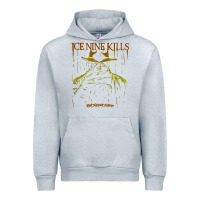 Heather Grey Ice Nine Kills Urban Hoodie - linhVisuals