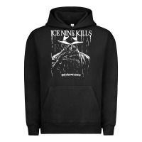 Pigment Black Ice Nine Kills Urban Hoodie - linhVisuals