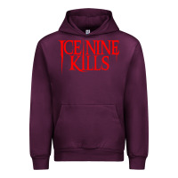 Mauve Wine red ice nine kills Urban Hoodie - linhVisuals