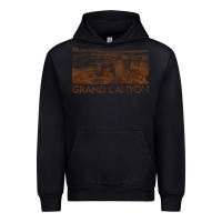 Black grand canyon Urban Hoodie - linhVisuals