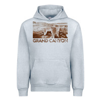 Heather Grey grand canyon Urban Hoodie - linhVisuals