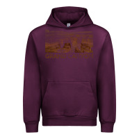 Mauve Wine grand canyon Urban Hoodie - linhVisuals