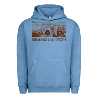 Pigment Pebble Blue grand canyon Urban Hoodie - linhVisuals
