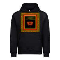 Black erykah badu Mama's Gun Urban Hoodie - linhVisuals