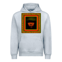 Heather Grey erykah badu Mama's Gun Urban Hoodie - linhVisuals