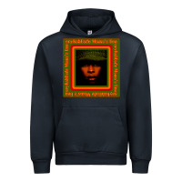 Navy erykah badu Mama's Gun Urban Hoodie - linhVisuals