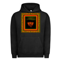 Pigment Black erykah badu Mama's Gun Urban Hoodie - linhVisuals