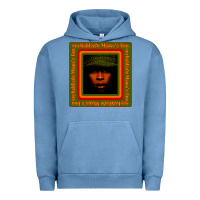 Pigment Pebble Blue erykah badu Mama's Gun Urban Hoodie - linhVisuals