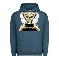 Pigment Midnight Navy felt montain goldfrapp Urban Hoodie - linhVisuals
