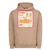 Pigment Burro australian shepherd mom t  shirt living that dog mom life australian s Urban Hoodie - linhVisuals