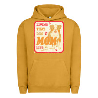Pigment Peanut Butter australian shepherd mom t  shirt living that dog mom life australian s Urban Hoodie - linhVisuals