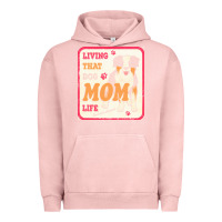 Pigment Salmon australian shepherd mom t  shirt living that dog mom life australian s Urban Hoodie - linhVisuals