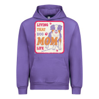 Tulip australian shepherd mom t  shirt living that dog mom life australian s Urban Hoodie - linhVisuals