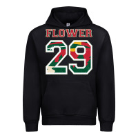 Black flower 29 wild goalie fleury minnesota pro ice hockey design Urban Hoodie - linhVisuals