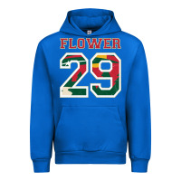Cobalt flower 29 wild goalie fleury minnesota pro ice hockey design Urban Hoodie - linhVisuals