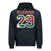 Navy flower 29 wild goalie fleury minnesota pro ice hockey design Urban Hoodie - linhVisuals
