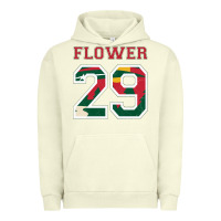 Pigment Pistachio flower 29 wild goalie fleury minnesota pro ice hockey design Urban Hoodie - linhVisuals