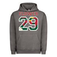 Pigment Tornado flower 29 wild goalie fleury minnesota pro ice hockey design Urban Hoodie - linhVisuals