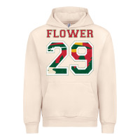 Sandshell flower 29 wild goalie fleury minnesota pro ice hockey design Urban Hoodie - linhVisuals