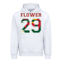 White flower 29 wild goalie fleury minnesota pro ice hockey design Urban Hoodie - linhVisuals
