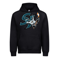 Black the barracuda san jose Urban Hoodie - linhVisuals
