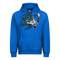 Cobalt the barracuda san jose Urban Hoodie - linhVisuals