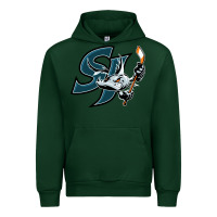Forest Green the barracuda san jose Urban Hoodie - linhVisuals