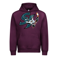 Mauve Wine the barracuda san jose Urban Hoodie - linhVisuals
