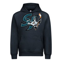 Navy the barracuda san jose Urban Hoodie - linhVisuals