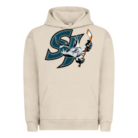 Pigment French Oak the barracuda san jose Urban Hoodie - linhVisuals