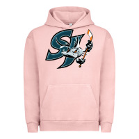 Pigment Salmon the barracuda san jose Urban Hoodie - linhVisuals