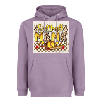 Lavender softball mom Heavyweight Hoodie - JahusDesignShop
