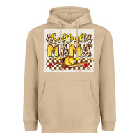 Mushroom softball mom Heavyweight Hoodie - JahusDesignShop