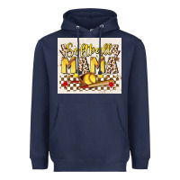 Navy softball mom Heavyweight Hoodie - JahusDesignShop