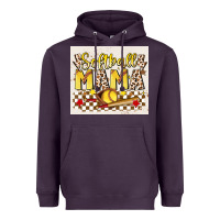 Plum softball mom Heavyweight Hoodie - JahusDesignShop