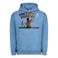 Pigment Pebble Blue freestyle dj 80s electronic dance music great concert Urban Hoodie - linhVisuals