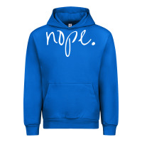 Cobalt funny nope Urban Hoodie - linhVisuals