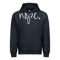 Navy funny nope Urban Hoodie - linhVisuals