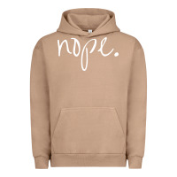 Pigment Burro funny nope Urban Hoodie - linhVisuals