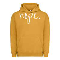 Pigment Peanut Butter funny nope Urban Hoodie - linhVisuals