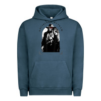 Pigment Midnight Navy hunt showdown louisiana outlaw Urban Hoodie - linhVisuals