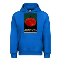 Cobalt hiking and miles to go before i sleep Urban Hoodie - linhVisuals