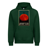 Forest Green hiking and miles to go before i sleep Urban Hoodie - linhVisuals