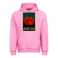 Fuchsia Pink hiking and miles to go before i sleep Urban Hoodie - linhVisuals